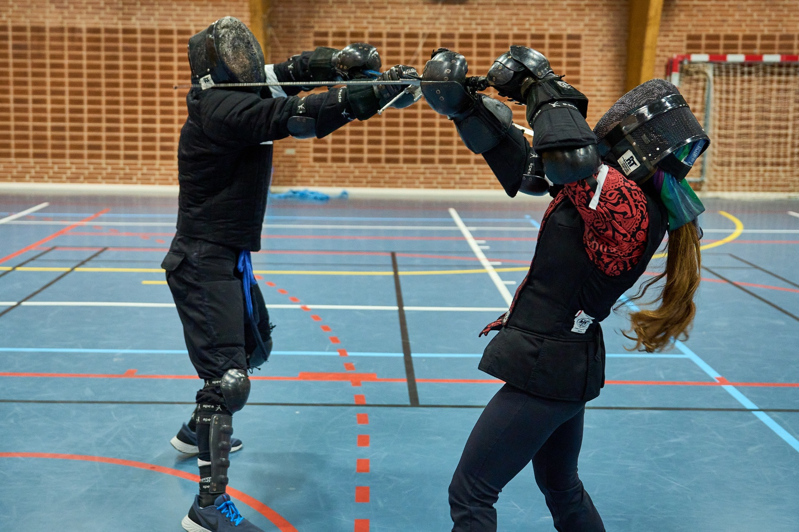 A pilot event in European Historical Fencing