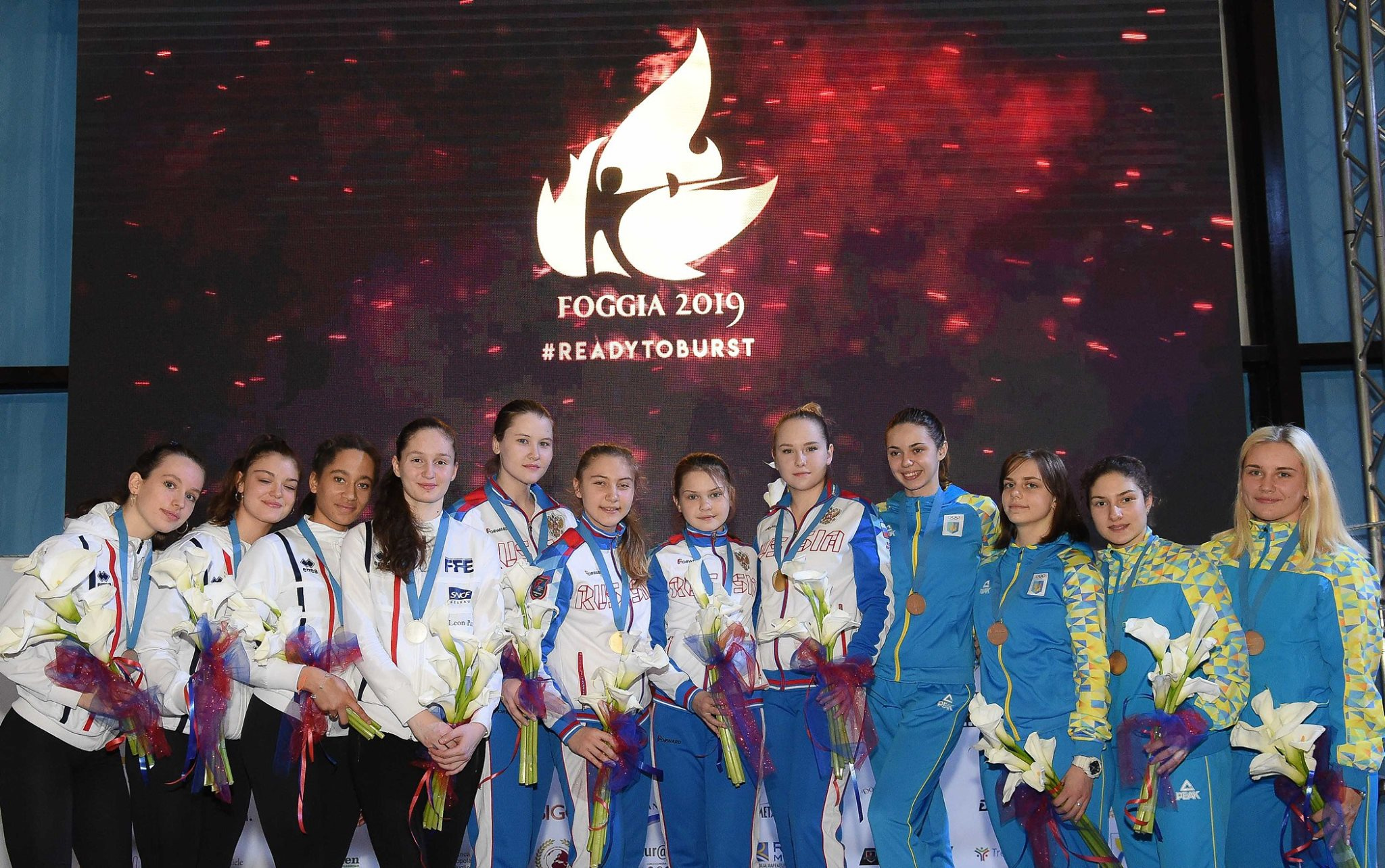 Cadets events finished with double gold for italy