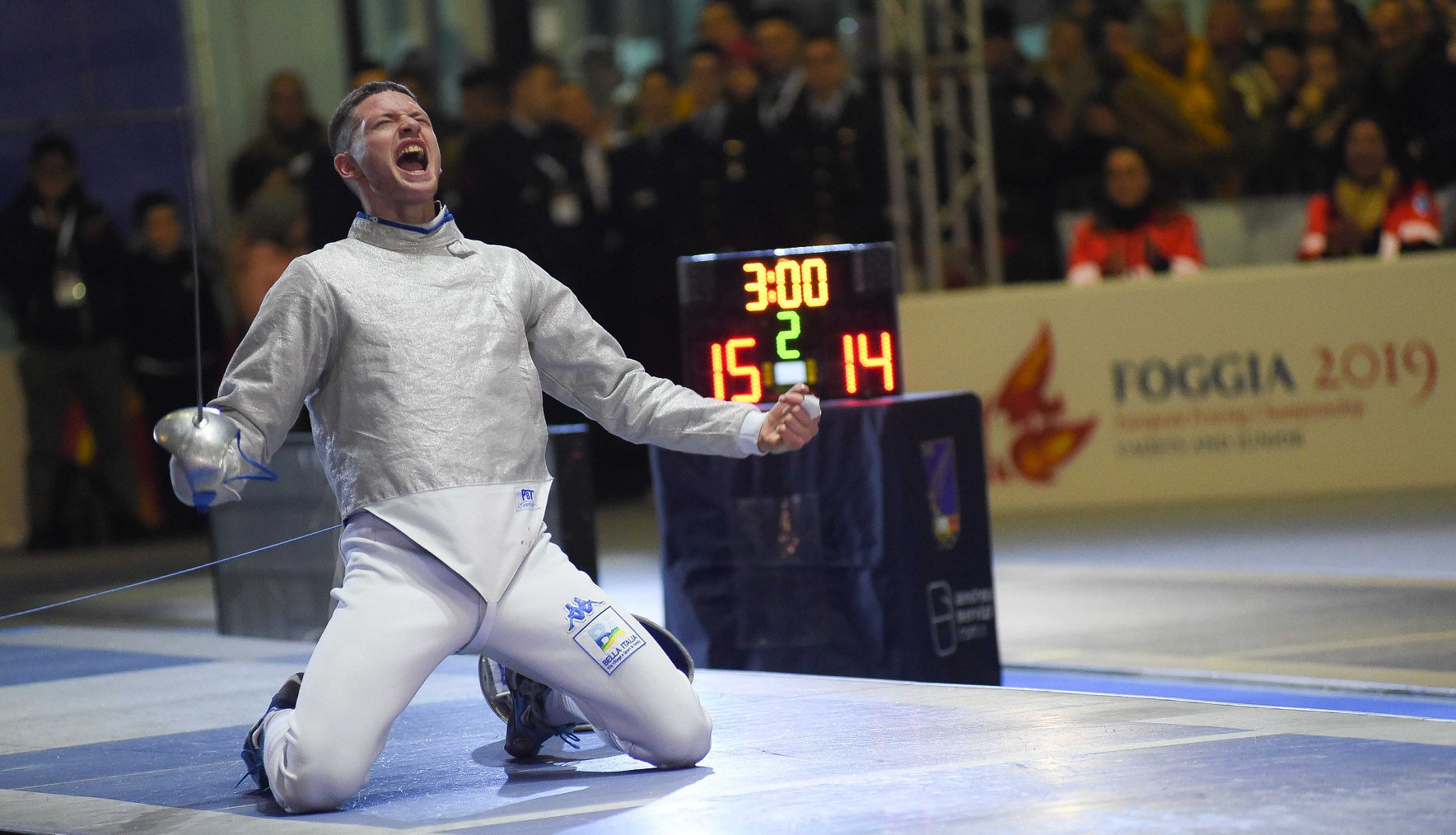 Day 2 in Foggia and saber for italy