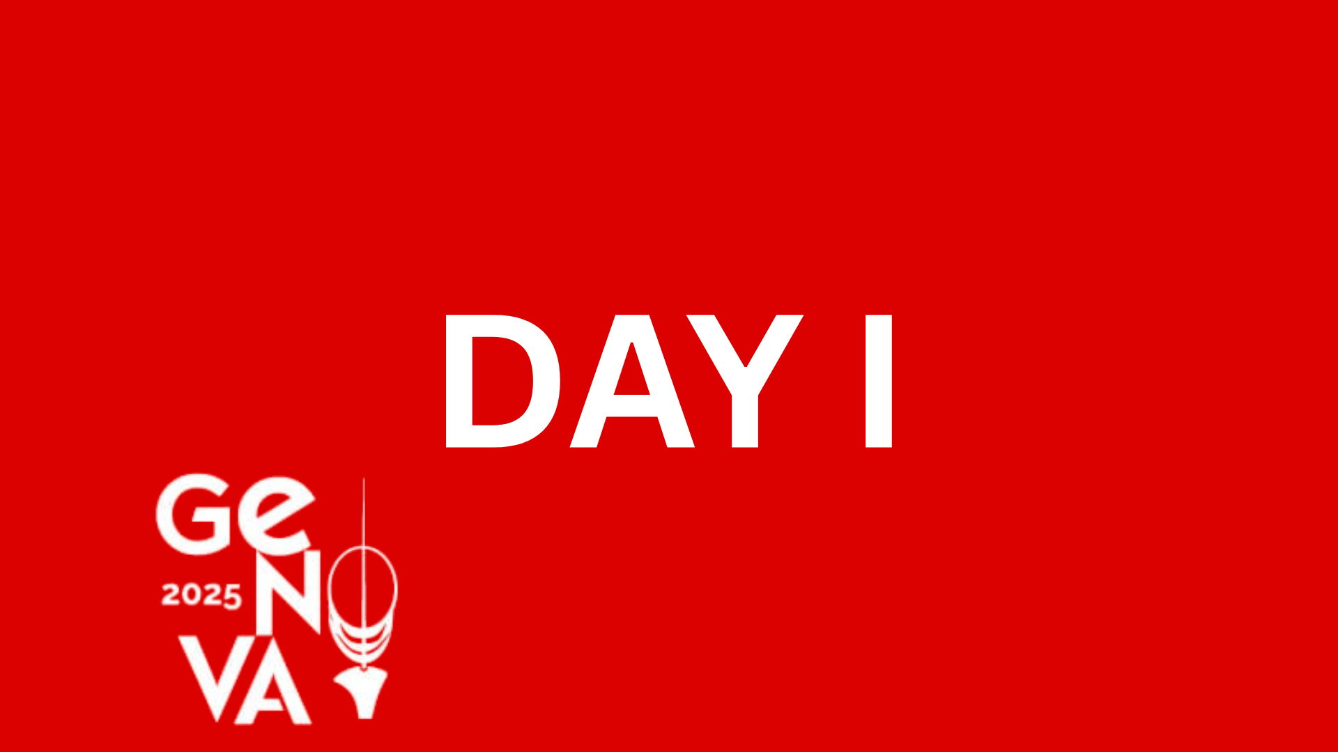 ECH Genova Kicks Off Today