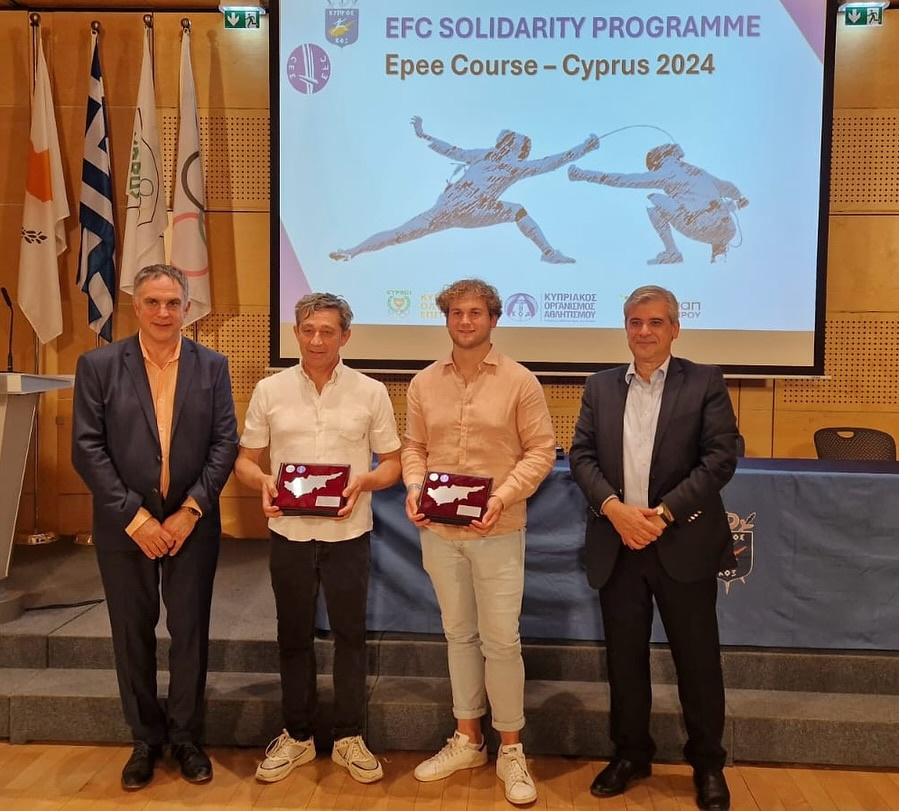 European Fencing Confederation Clinic in Cyprus Celebrating Diversity and Excellence