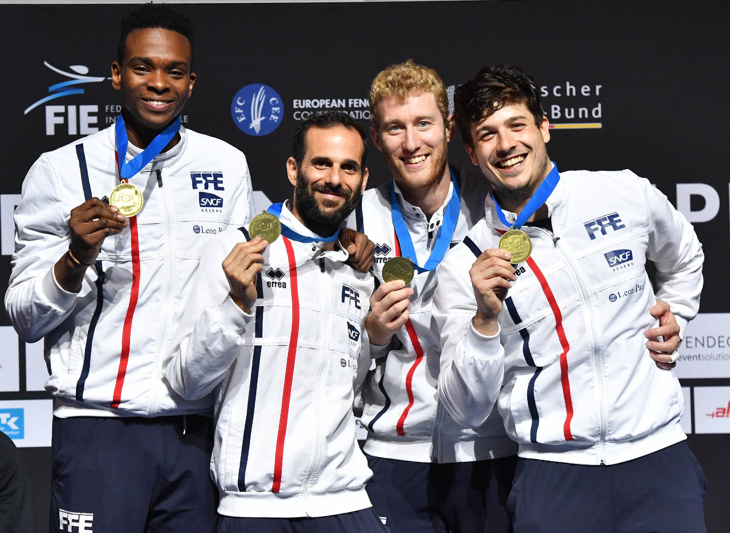 FRANCE CLAIM MEN’S TEAM FOIL EUROPEAN TITLE