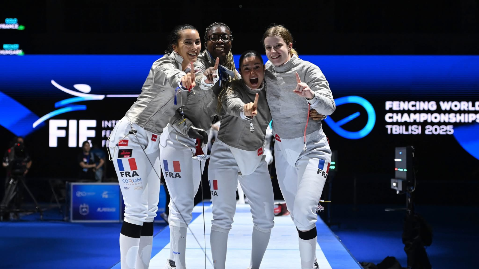 France Dominates in Tbilisi