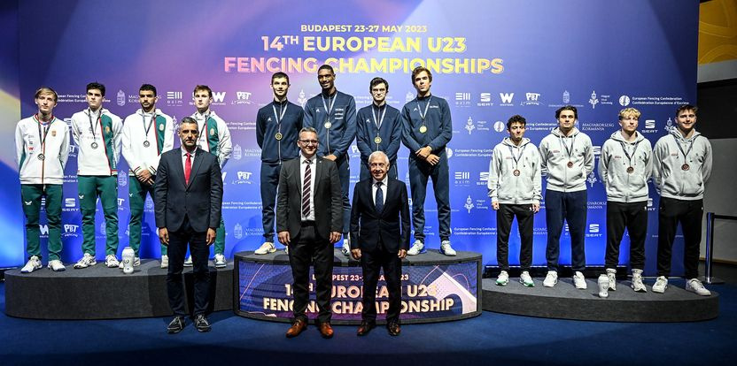 FRANCE IS EUROPEAN CHAMPION IN MEN'S FOIL AND MEN'S epee