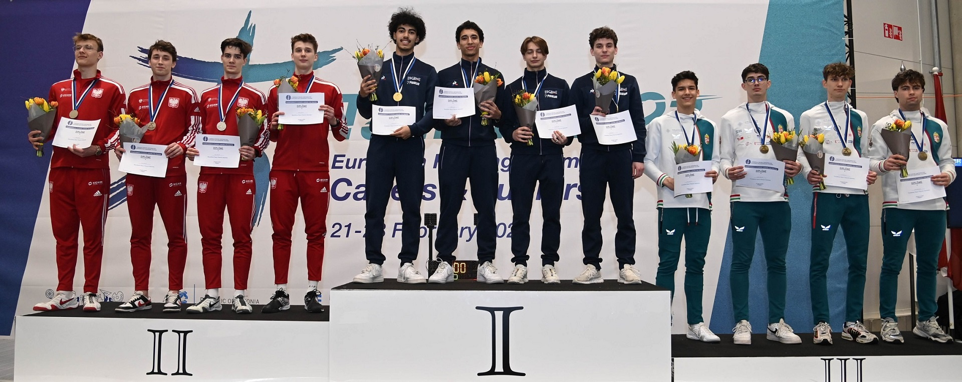 France strikes gold in Team Men’s Foil Competition