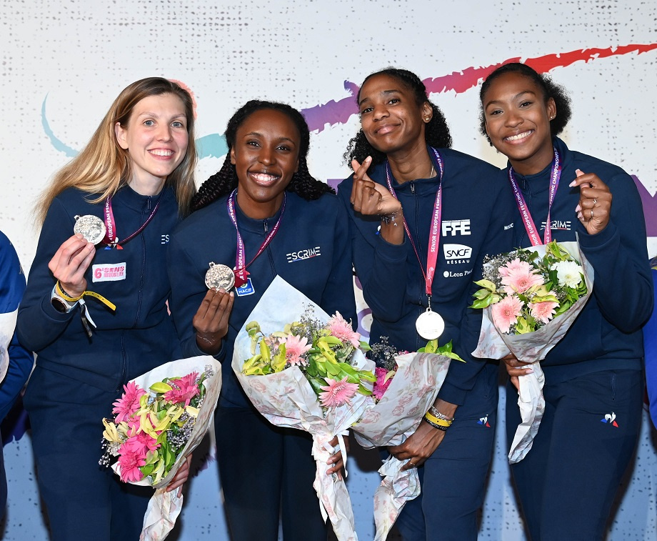 FRANCE WIN WOMEN’S EPEE EURO GOLD