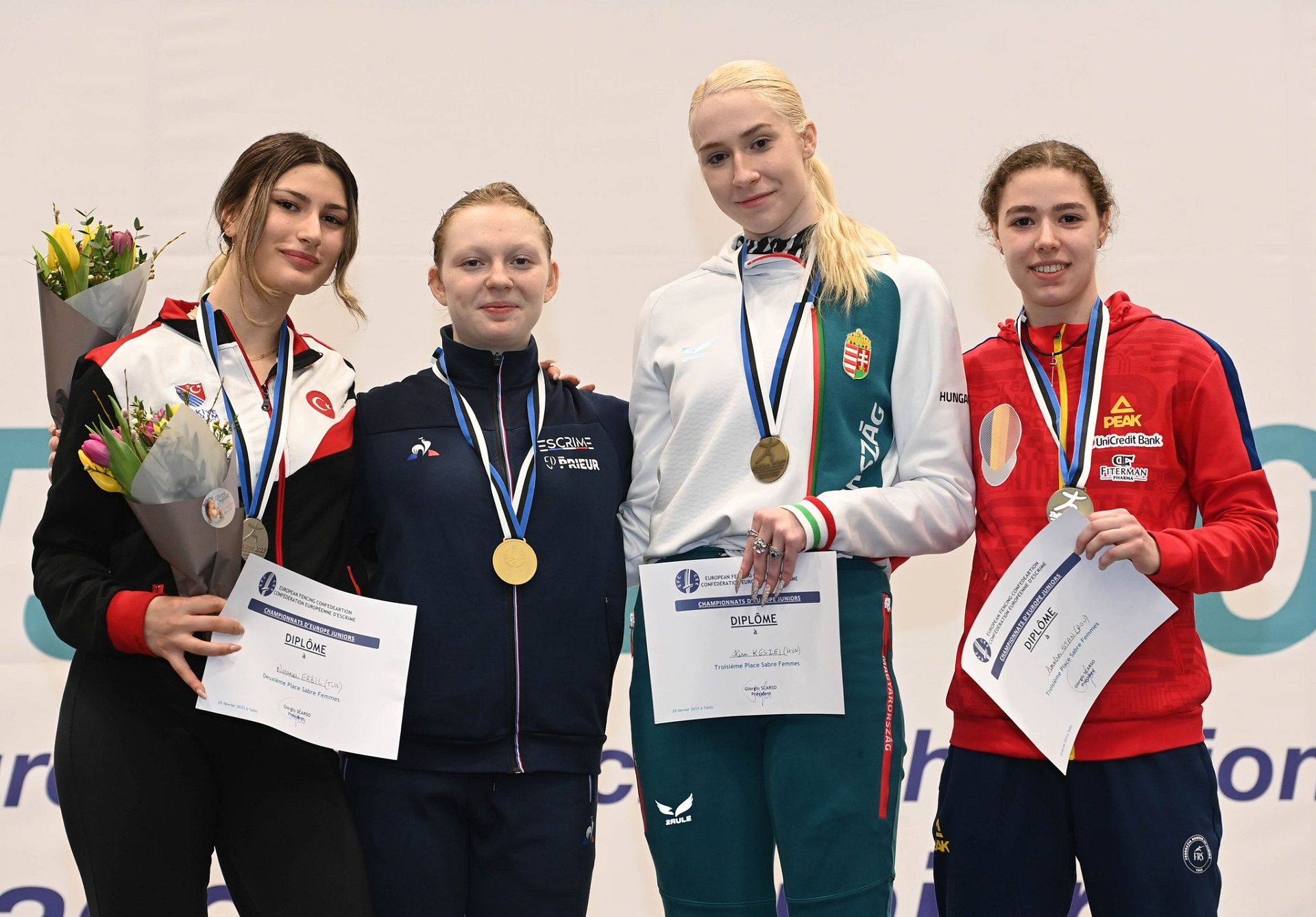 French gold in Junior Women’s Sabre