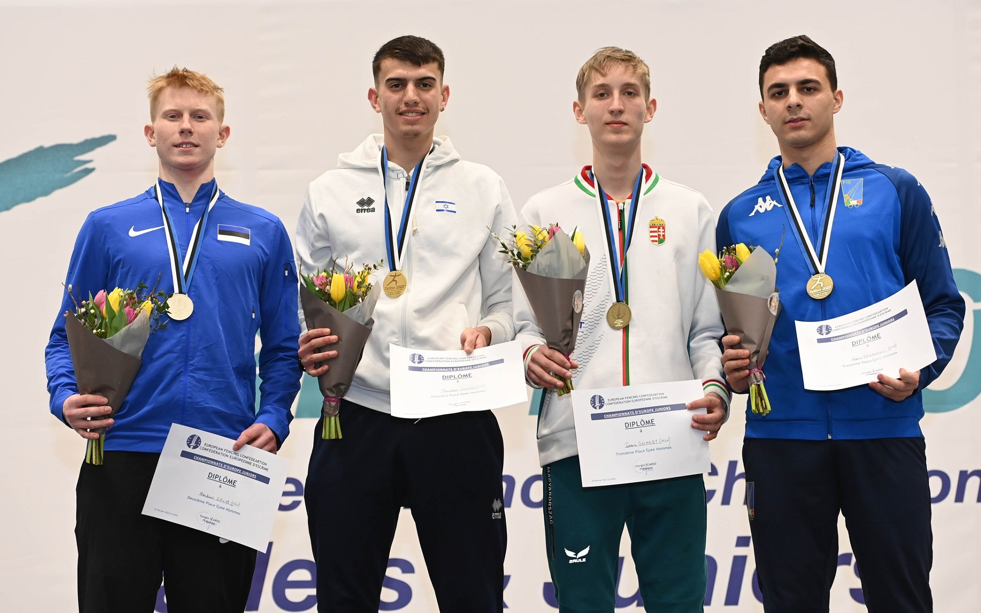 Israel’s Cohen clinches the first gold medal of the Junior European Championships