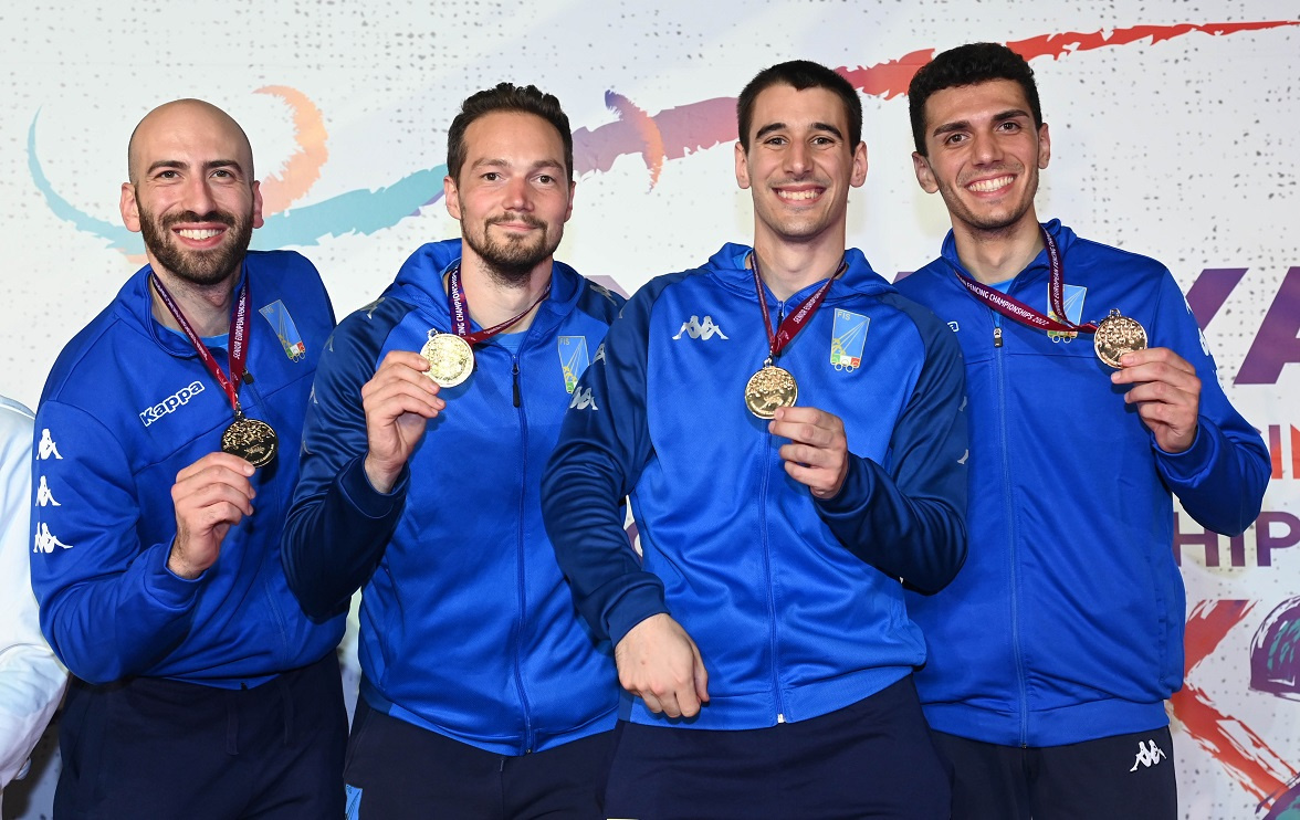 ITALY WIN MEN’S EPEE EURO GOLD