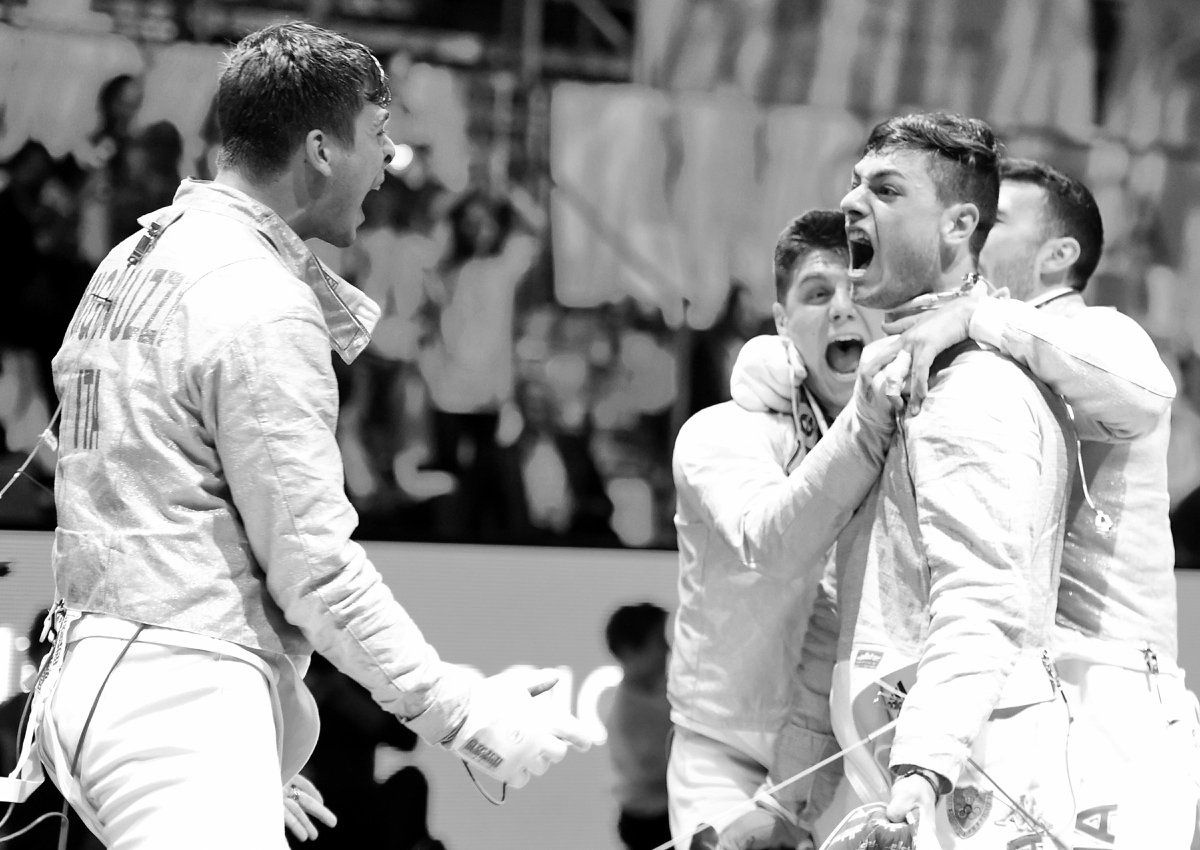 JUNIOR TEAM SABRE: 2018 JUNIOR AND CADET FENCING WORLD CHAMPIONSHIPS – VERONA