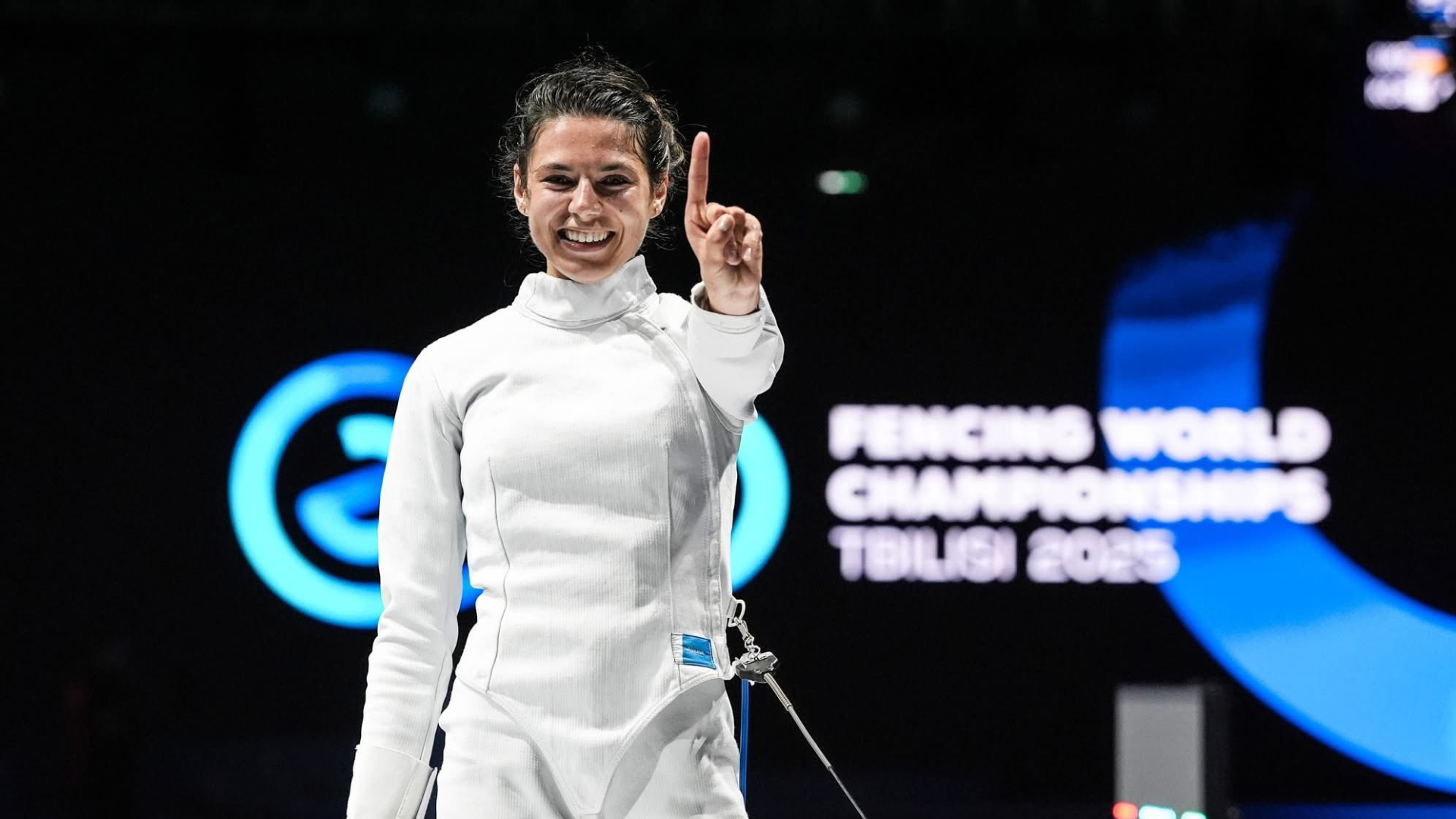 Kharkova Shines on Opening Podium