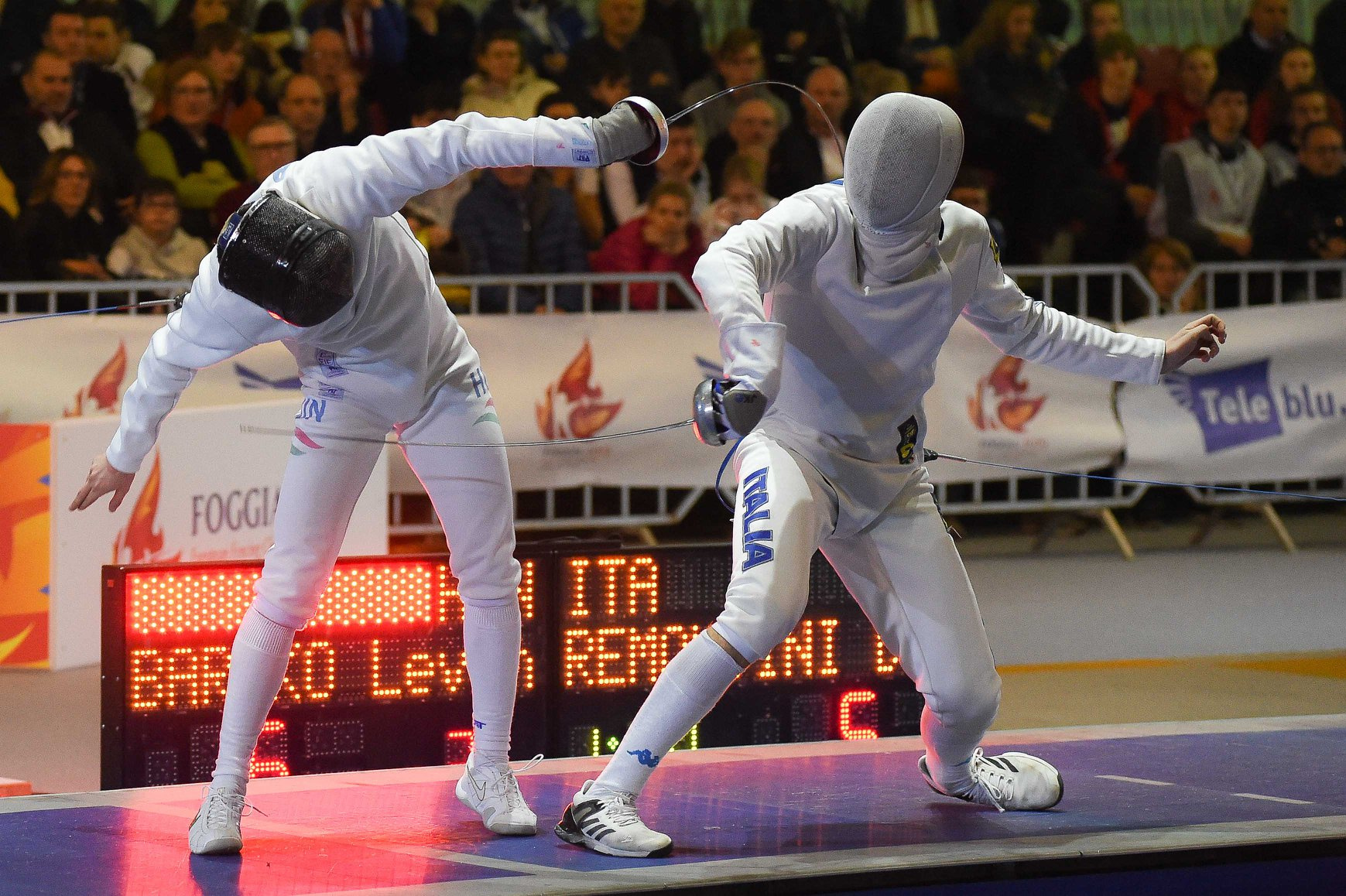 Men's epee and women's foil in Foggia