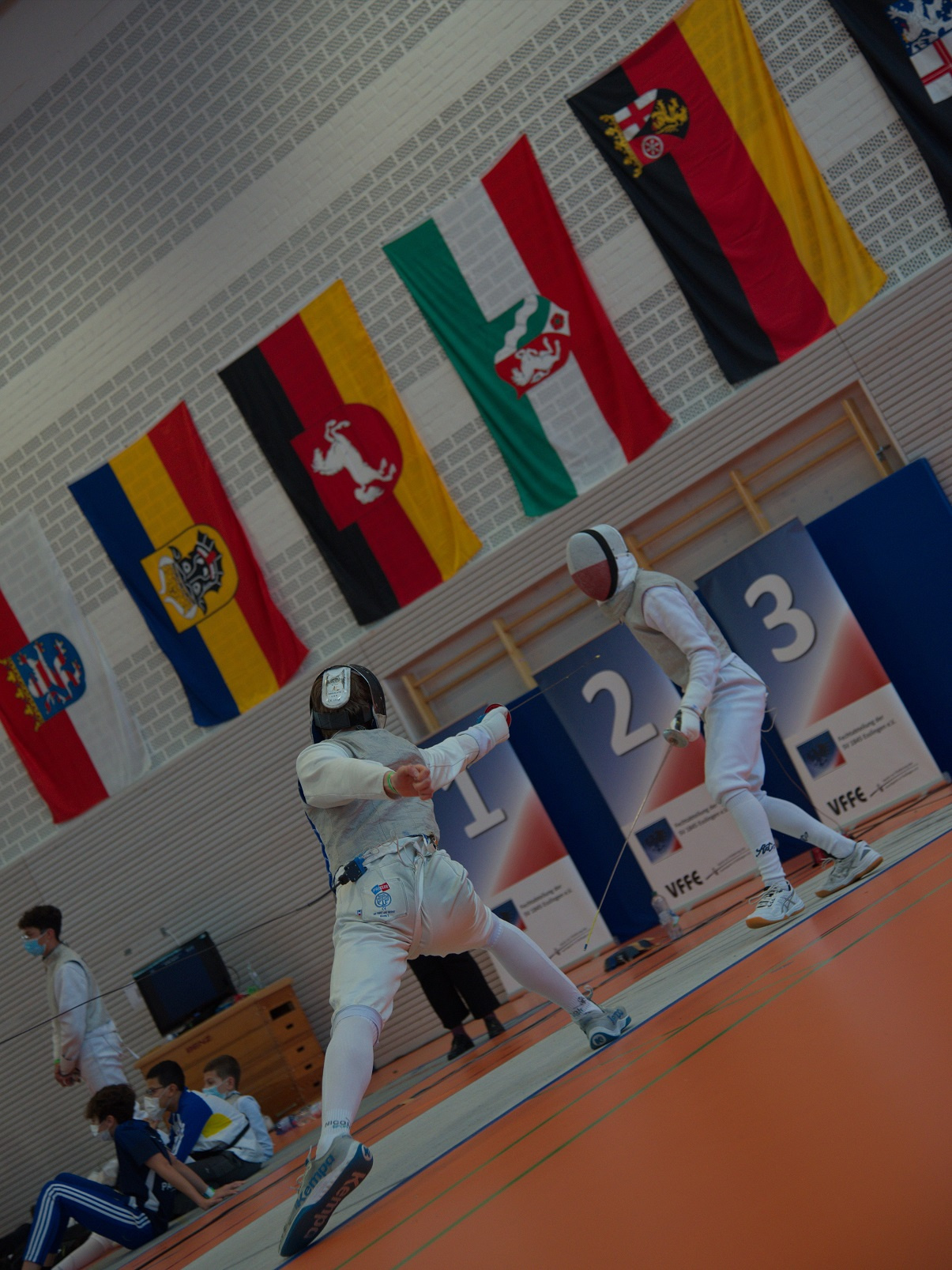 Men´s foil cadets for the first time in esslingen (ger)