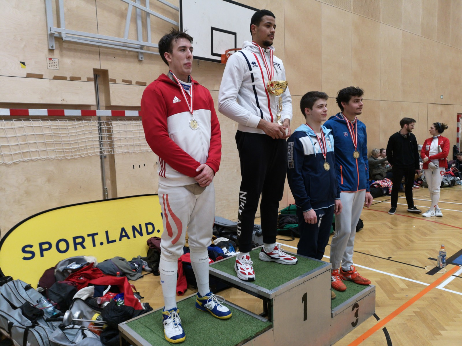 Moedling 2018 hosted U23 fencers in foil and epee