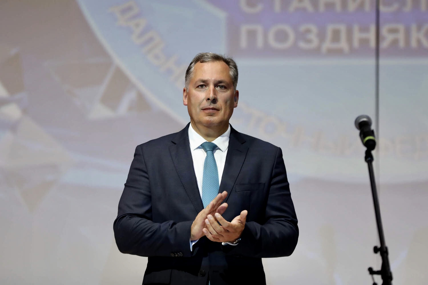 PRESIDENT POZDNIAKOV CONGRATULATES RE-ELECTED MALAGÒ