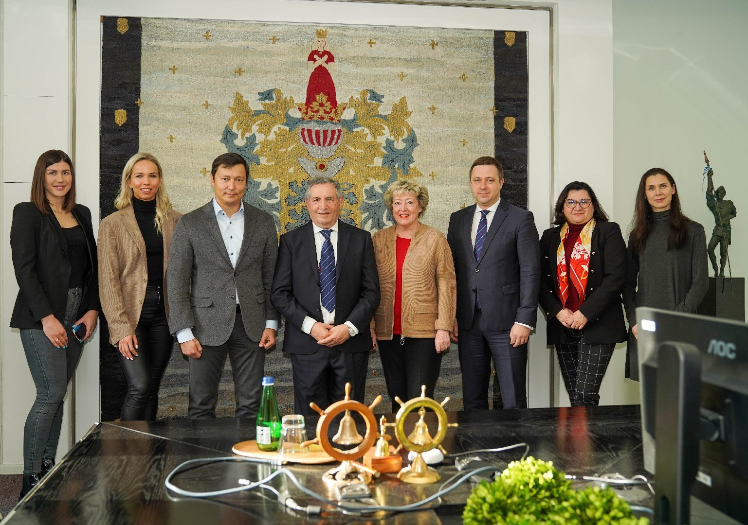 President Scarso and COMEX members visited the Mayor of Tallinn