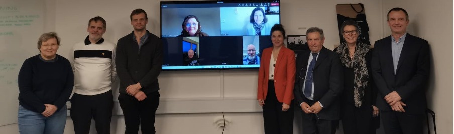 President Scarso visit with the Nordic Fencing Union