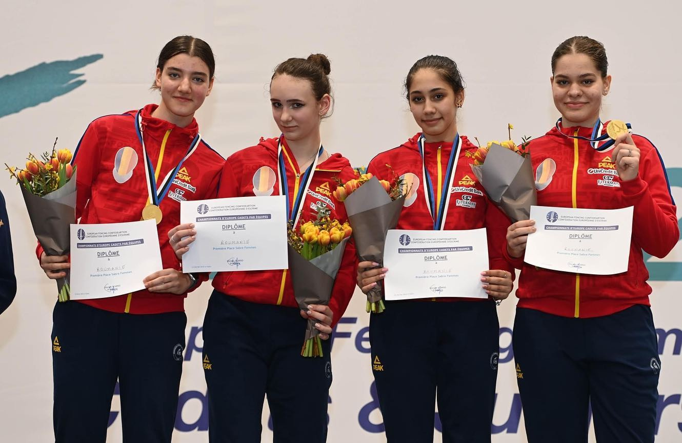 Romania strikes gold in Women’s Team Sabre