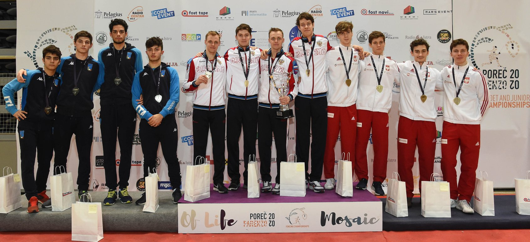 RUSSIA CLAIM MEN’S TEAM FOIL TITLE AFTER DRAMATIC FINAL