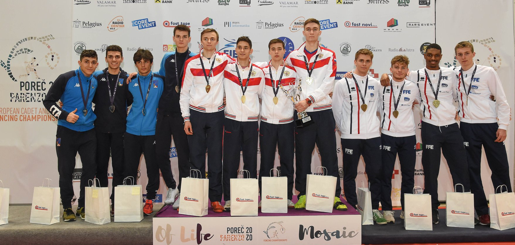 RUSSIA WIN JUNIOR MEN’S TEAM EPEE TITLE WITH DOMINANT PERFORMANCE