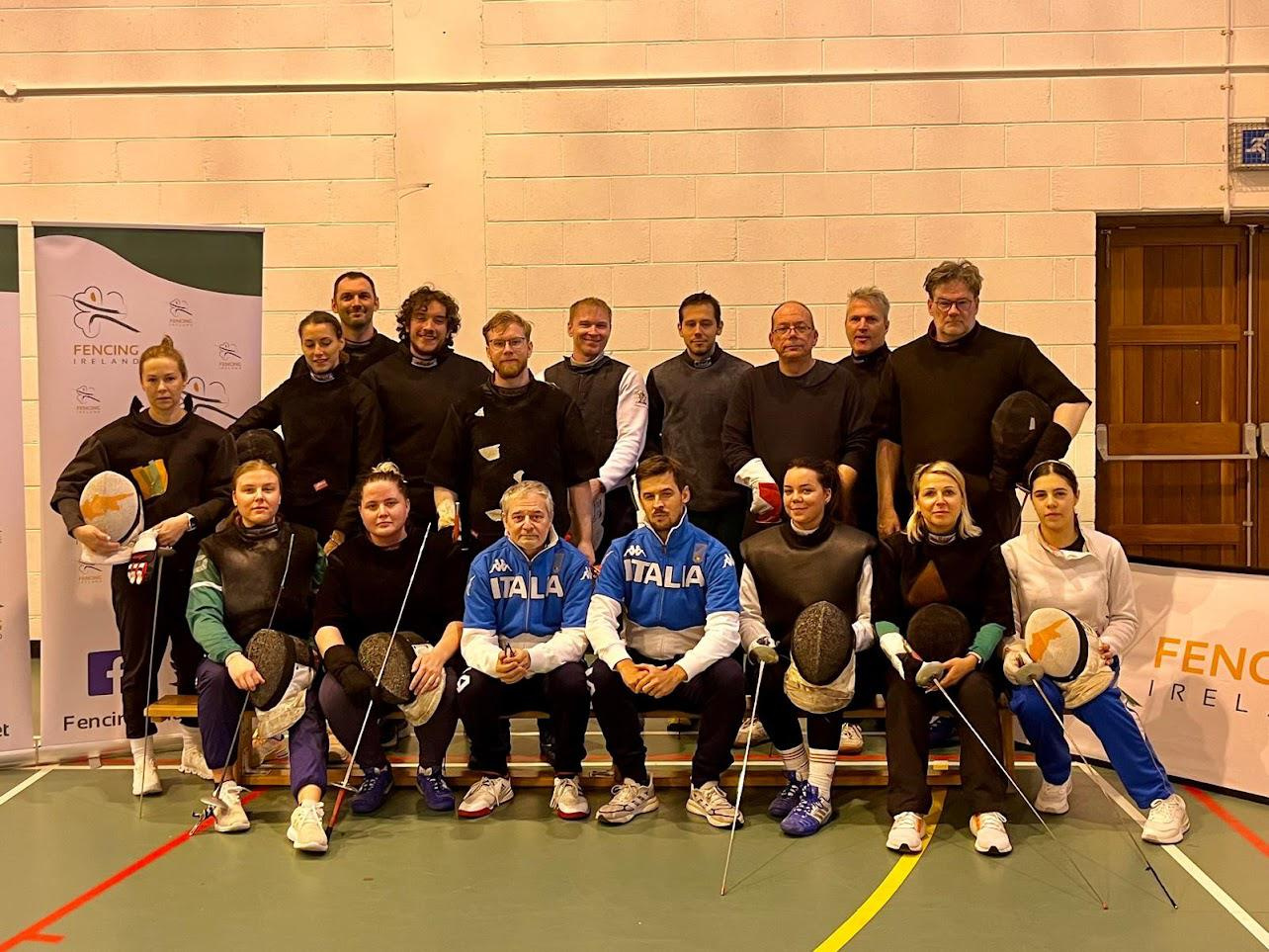 The EFC Solidarity Program’s Foil Coaching Course in Nenagh, Ireland