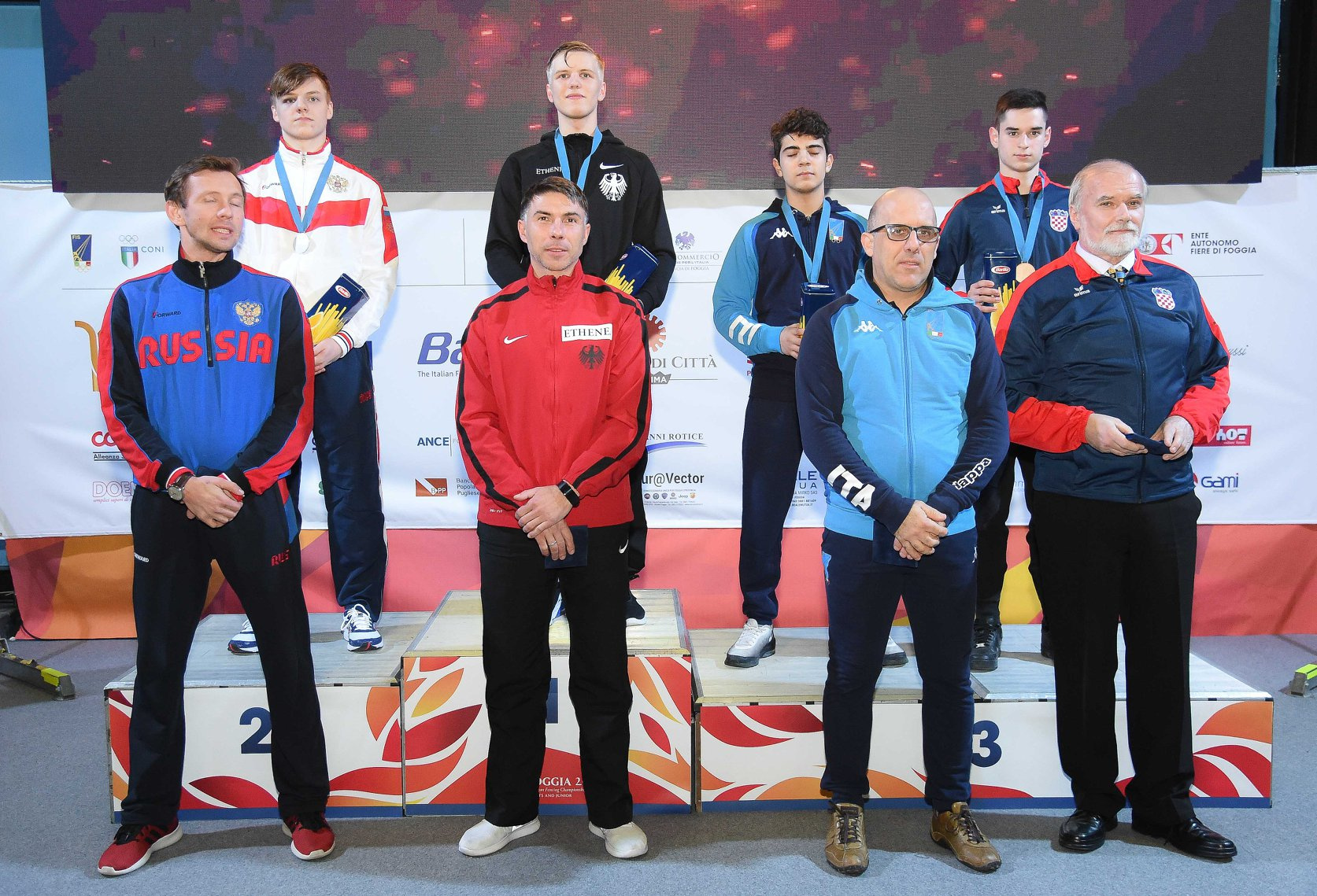 The first day in Foggia