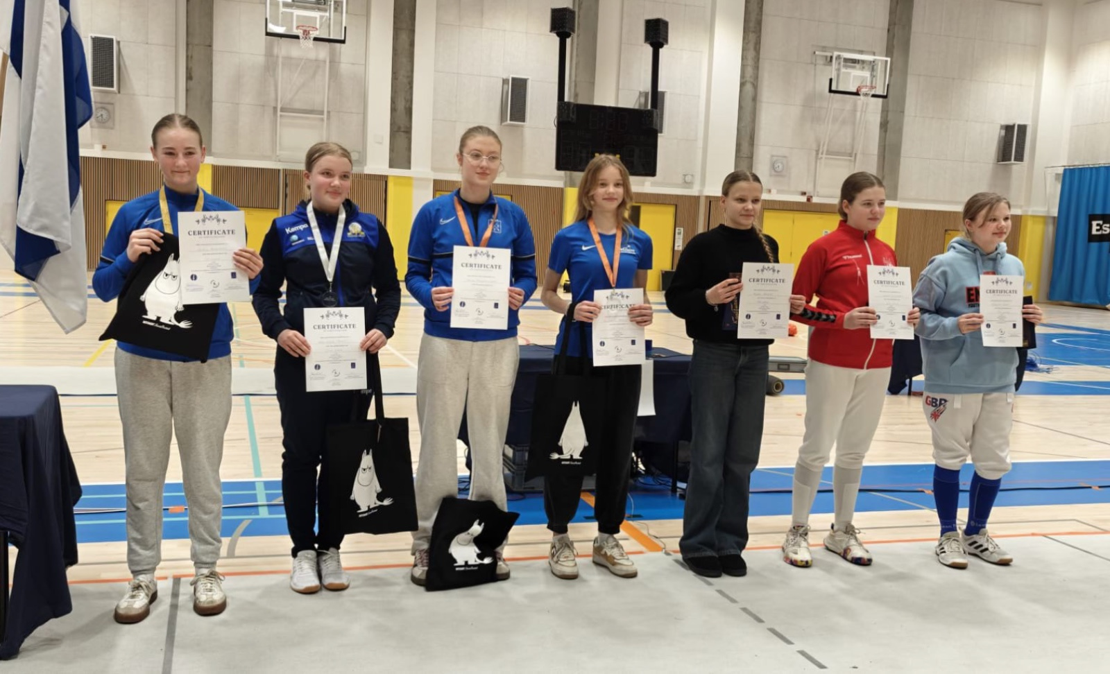 U14 Circuit: Espoo, Paris, Ub