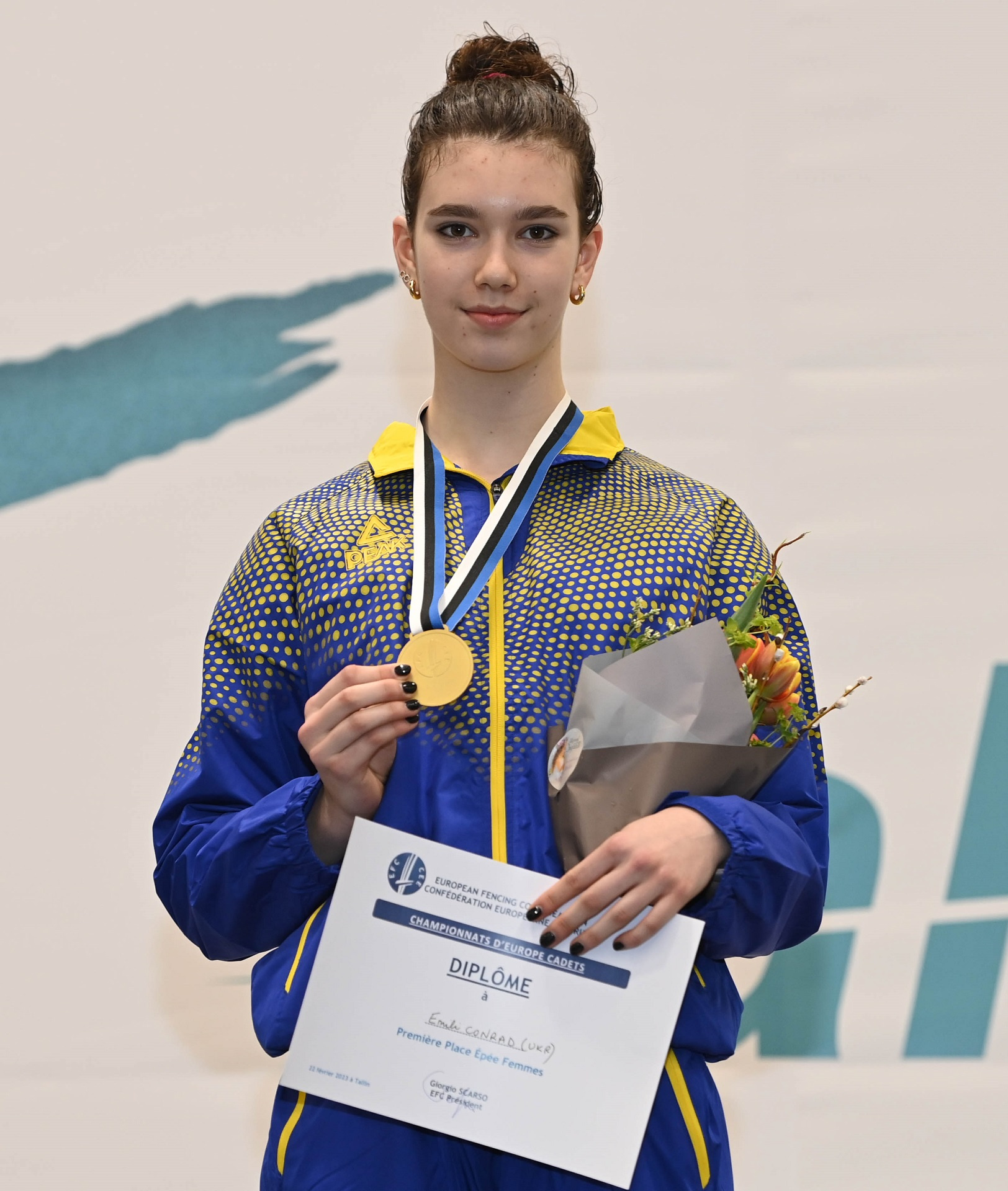 Ukraine’s Conrad claims the Women’s Epee Title