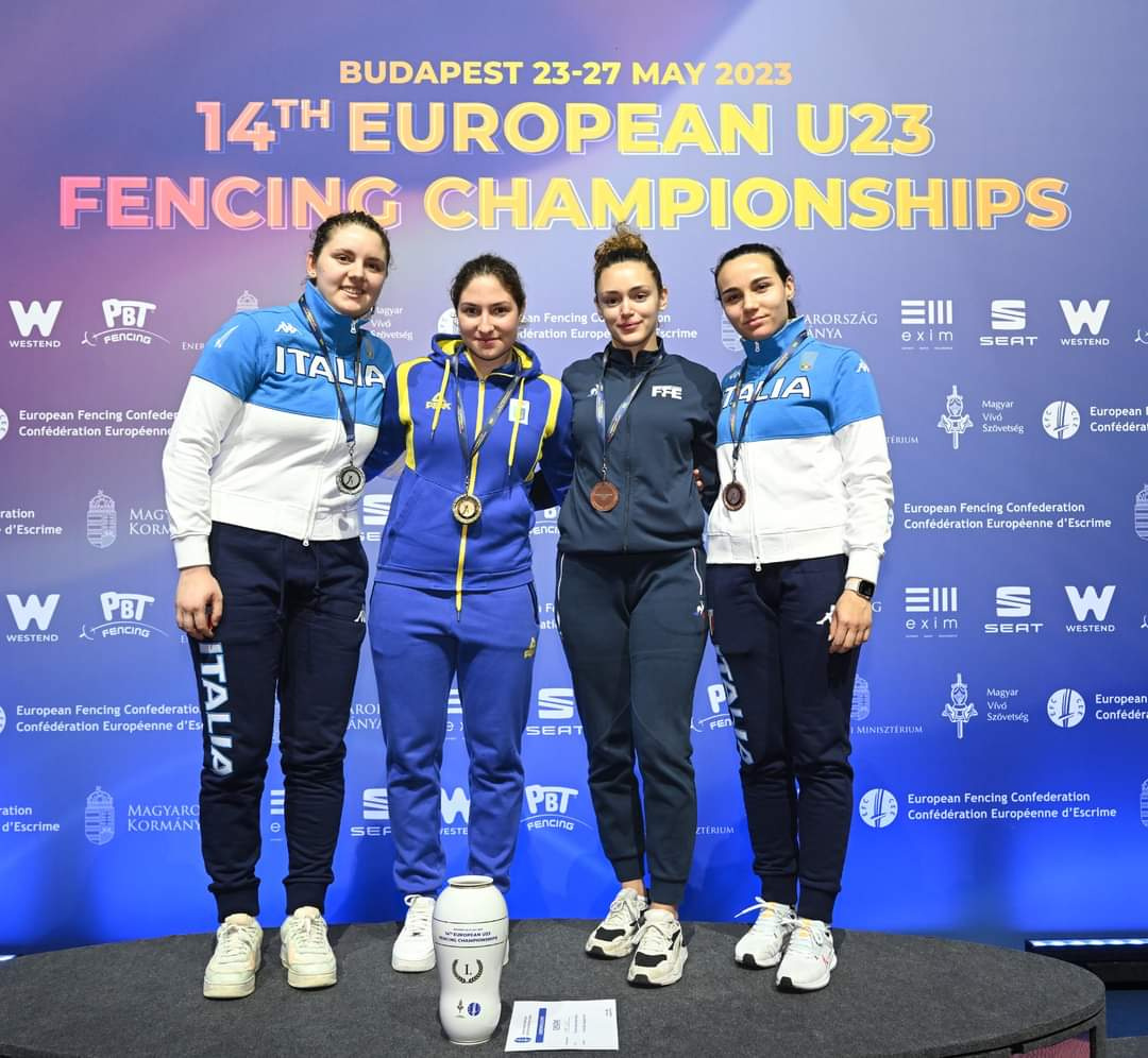 Ukraine’s Olga Sopit secures the first gold medal of the European U23 Championships!
