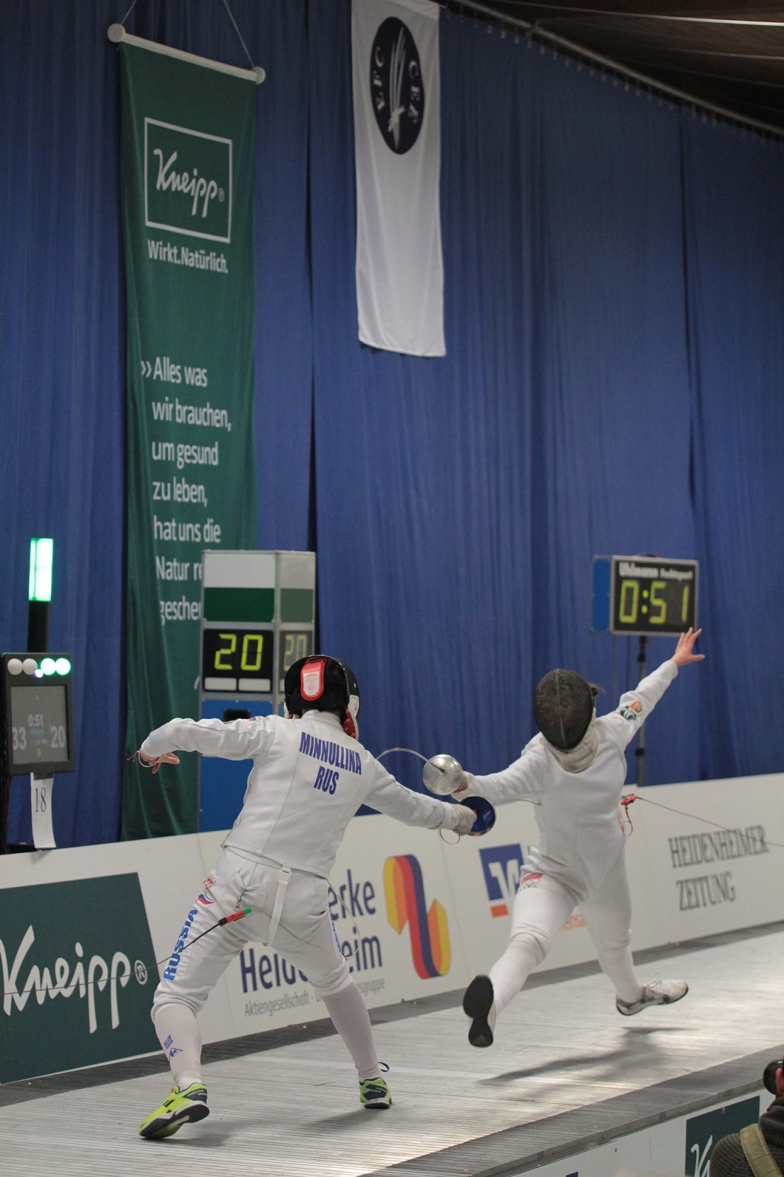 Veronika Bieleszova wins the European Cadet Circuit “Kneipp Cup” in Heidenheim.